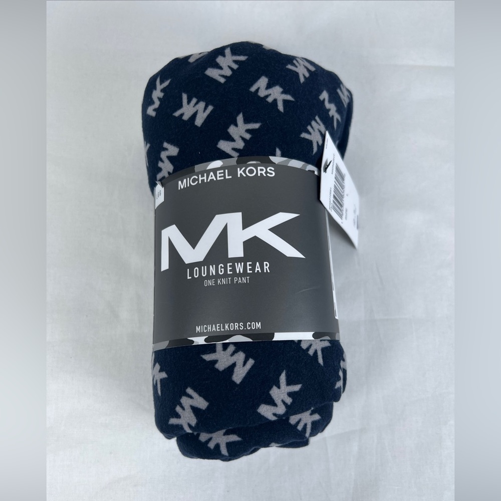Michael Kors Men Pajama Pants Size L navy blue